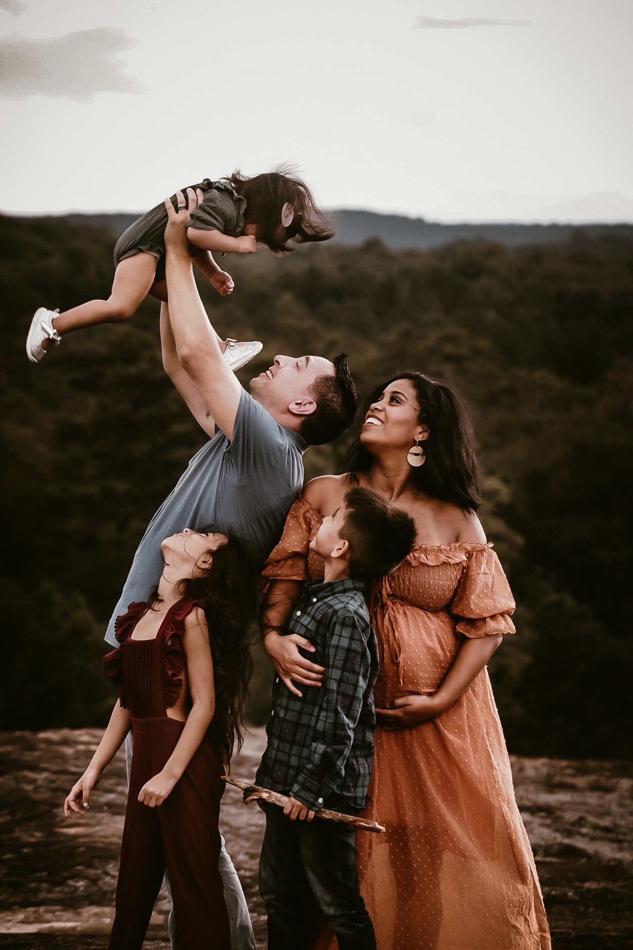 Fall Family photography - - Arabia Mountain Georgia Portrait Photography