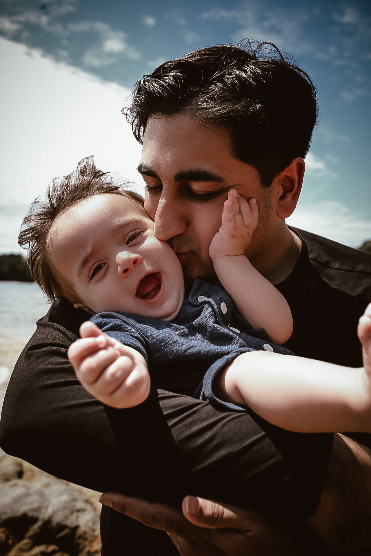 Dad-Son photography Lake Lanier Family portraits