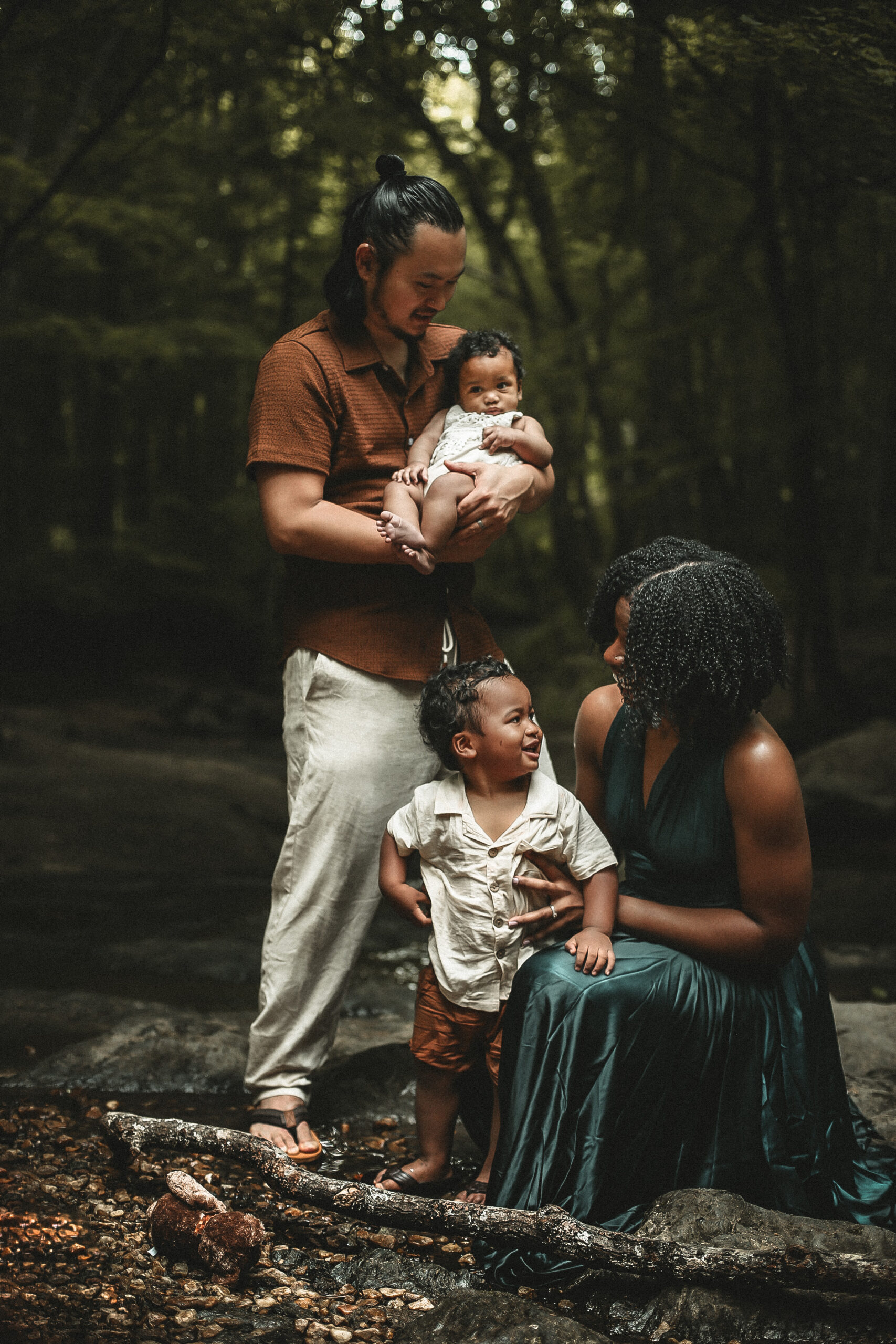 Family photography High Shoals Falls -Dallas Georgia Photography